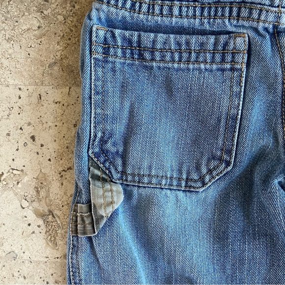 Vintage Little Boy Levi’s Cargo Jeans Embroidered Helicopter Camo Detailing (4) - Picture 7 of 12